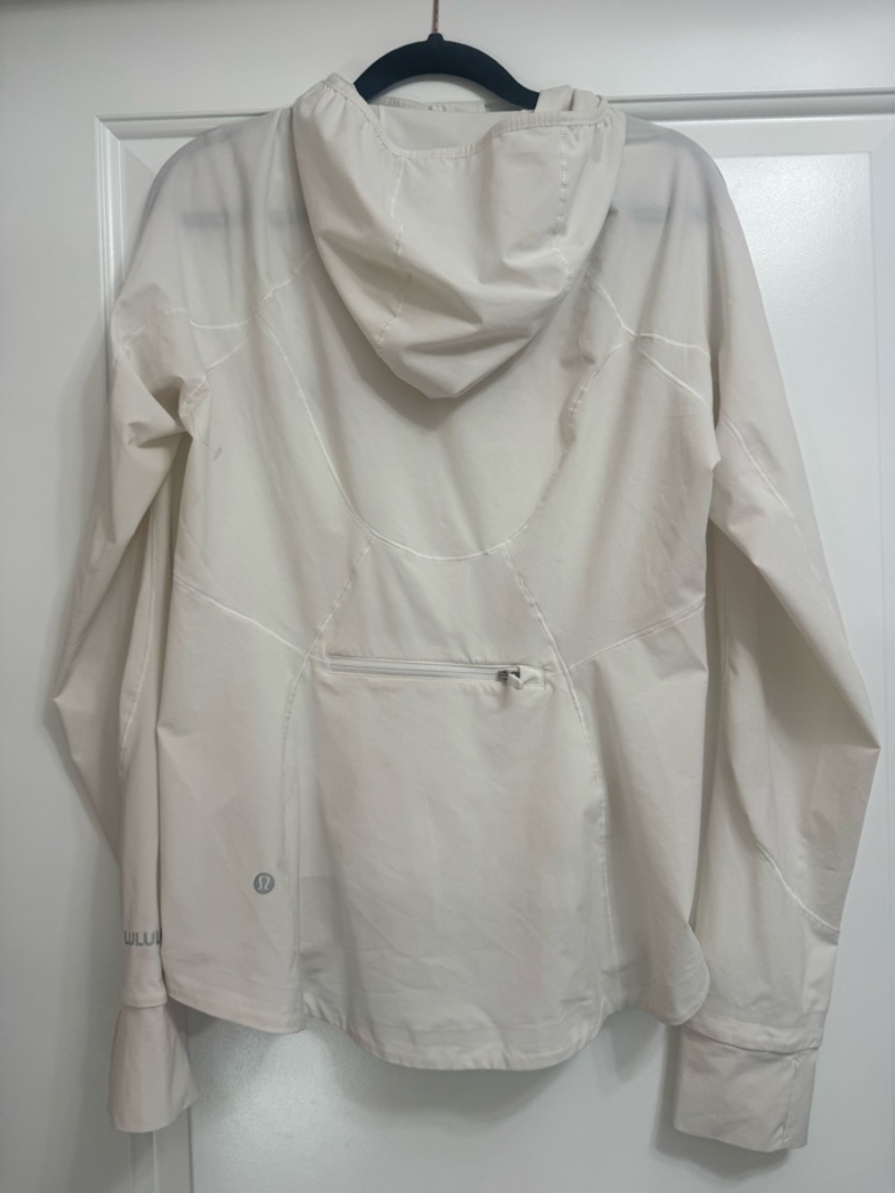 Lululemon Mist Over Windbreaker Jacket | White | Size 6 - Picture 16 of 16